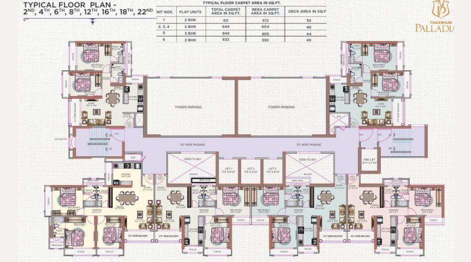 Tharwani-Palladian-Typical-Floor-Plan